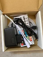 Tira de luces Led resistente al agua, tira Flexible de luces Led de 25M, 30M, 5050, RGB, CC de 12V, 5M, 10M, 15M, 20M con aplicación Bluetooth para teléfono