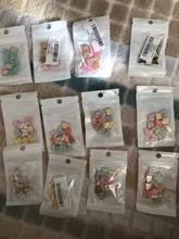 Flatfoosie 10 unids/set lindo mariposa accesorios de la joyería de moda colgante multicolores joyas DIY collares y gargantillas pendientes