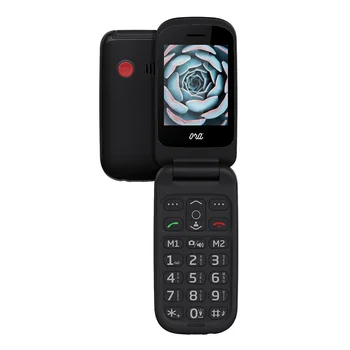 

ORA PHONE - VERA F2401 - 2,4 ", FLIP, DUAL SIM, SOS button, charging Base, radio FM shipping Plaza Spain