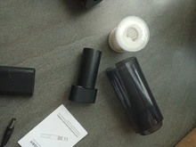 Aspiradora portátil de mano para coche inalámbrico, para el hogar de doble uso miniaspirador, succión potente de 120W6000pa