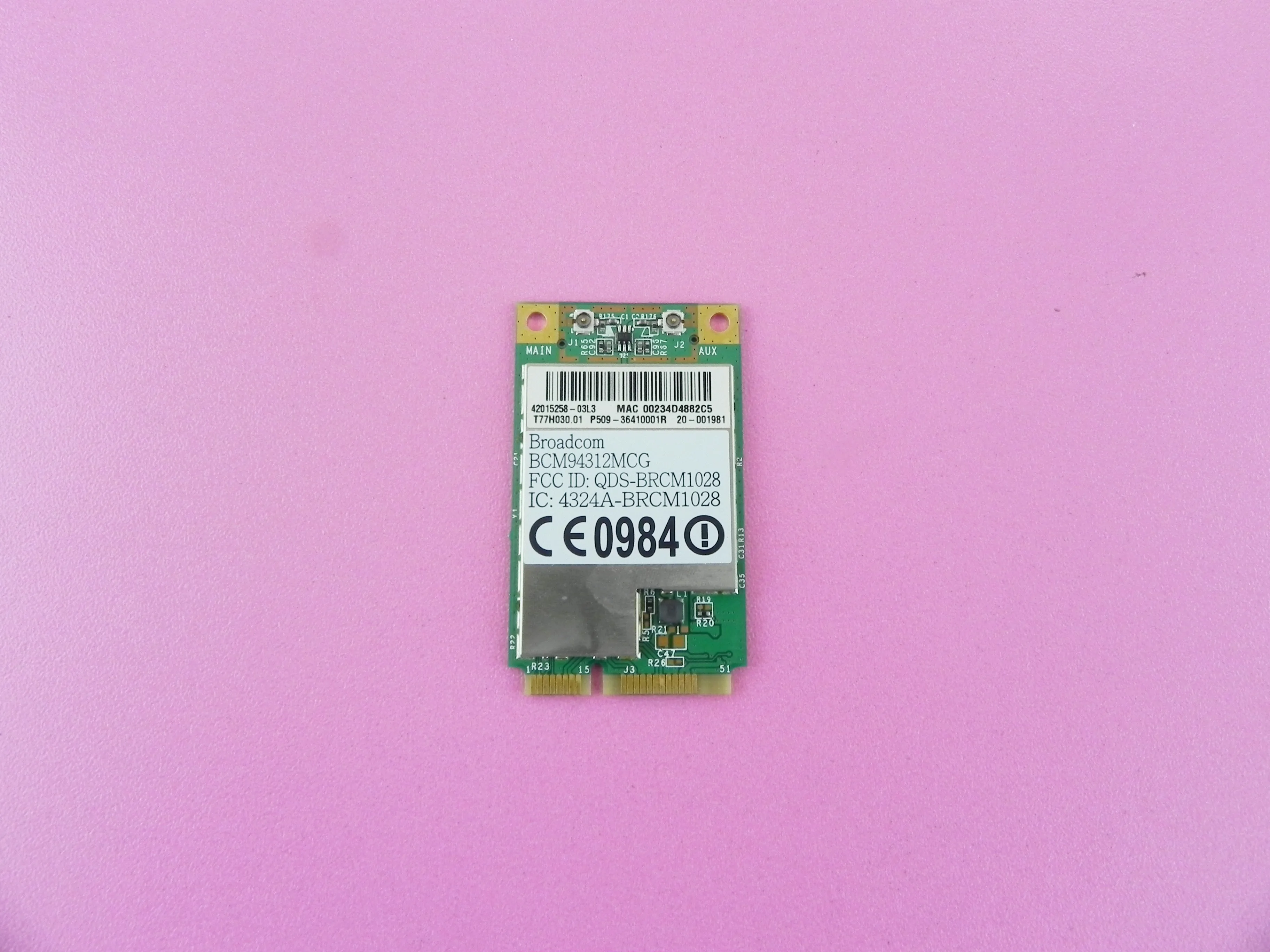 Lenovo IdeaPad S9 Wireless WiFi карта Плата Broadcom BCM94312MCG T77H030.01 | Компьютеры и офис