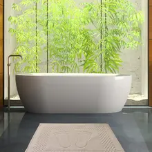 Коврик для ванной-коврики | коврики для ванной нескользящие Противоскользящие коврики Foetor Bone 50X70 см