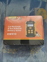 KONNWEI KW510 automático 12V probador de batería de coche pulso reparación 5A cargadores de batería seco mojado AGM Gel de plomo-ácido de herramienta de reparación de automóviles