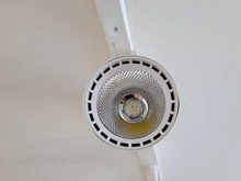 Track-Light Spotlight-Fixture Clothing Shop Store 220V Led COB Whole-Set for Home 12/20/30/40w-rail-spot