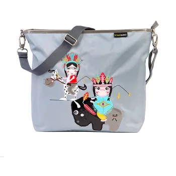 

Kiwisac Dreamcatcher gray Bag trolley Baby, bag organizer with changing mat, adjustable shoulder strap and fastening tape, Baby