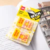 DELI EA10101 Index Tabs 100stickers/Card Stationery Sticker Sign Here Posted It Planner Stickers Notepads Office School Supplies ► Photo 3/6