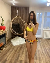 Bikini de talla grande para mujer, traje de baño Sexy de realce, conjunto de Bikini con estampado Floral, ropa de baño, ropa de playa de dos piezas 2021