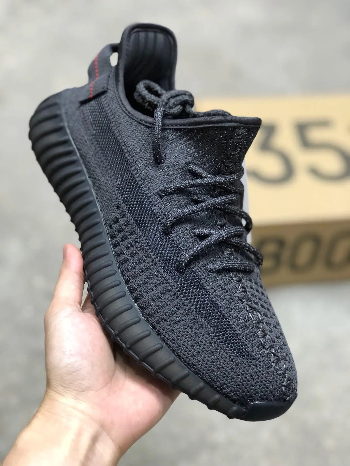 Sneakers Voor Mannen Vrouwen En Tieners Adidas Yeezy Boost 350 V2 Statische  Zwarte Reflecterende|Hardloop Schoenen| - AliExpress