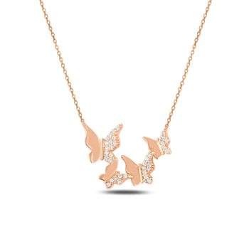 

14 carat Gold Butterfly Necklace
