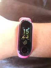 Reloj deportivo inteligente M4 para hombre y mujer, pulsera multifunción resistente al agua con control del ritmo cardíaco y de la presión sanguínea
