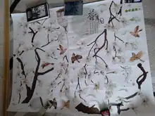 Flower Wall-Stickers Birds Rooms-Decoration Tree Bedroom Vinyl Living-Room DIY Big-Size