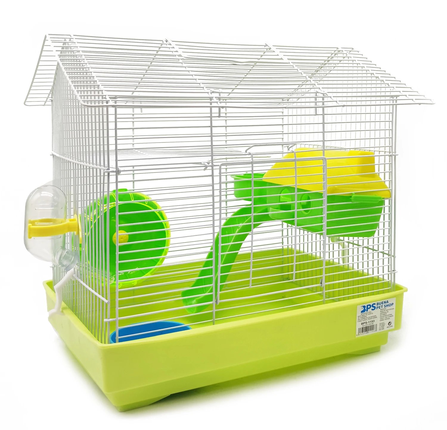 Bps Hamsterkooi Mini Huis Villa Voor Hamster Met Drinken Trog Wiel Willekeurige Kleur BPS - AliExpress