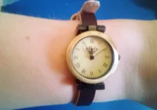 Shsby-Reloj de cuero Vintage para mujer, relojes de vestir para mujer, ROMA