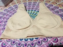 WANAYOU-sujetadores deportivos transpirables para mujer, Top deportivo acolchado con agujeros, S-2XL XXXL, de talla grande, para gimnasio, correr, Fitness y Yoga