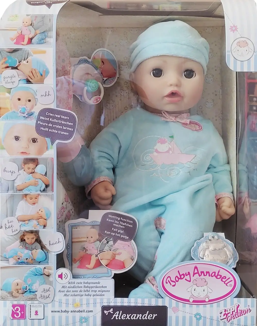 Игрушка Baby Annabell Кукла - мальчик ALEXANDER многофункциональная 43 см | Игрушки и хобби