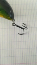 Thritop-señuelo de pesca Crankbait, TP126, pececillo de 75MM, 11G, 6 colores diferentes, Wobblers, 1 metro, aparejos de pesca