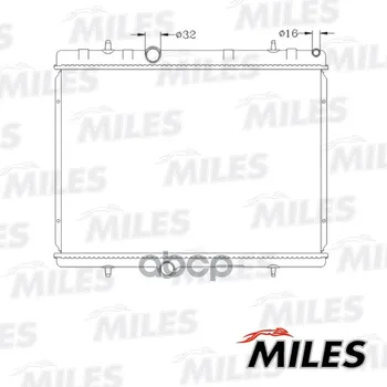 

Radiator Citroen C4/C5 04-peugeot 307 03-/ 308 07-/partner 08-miles art acrb147