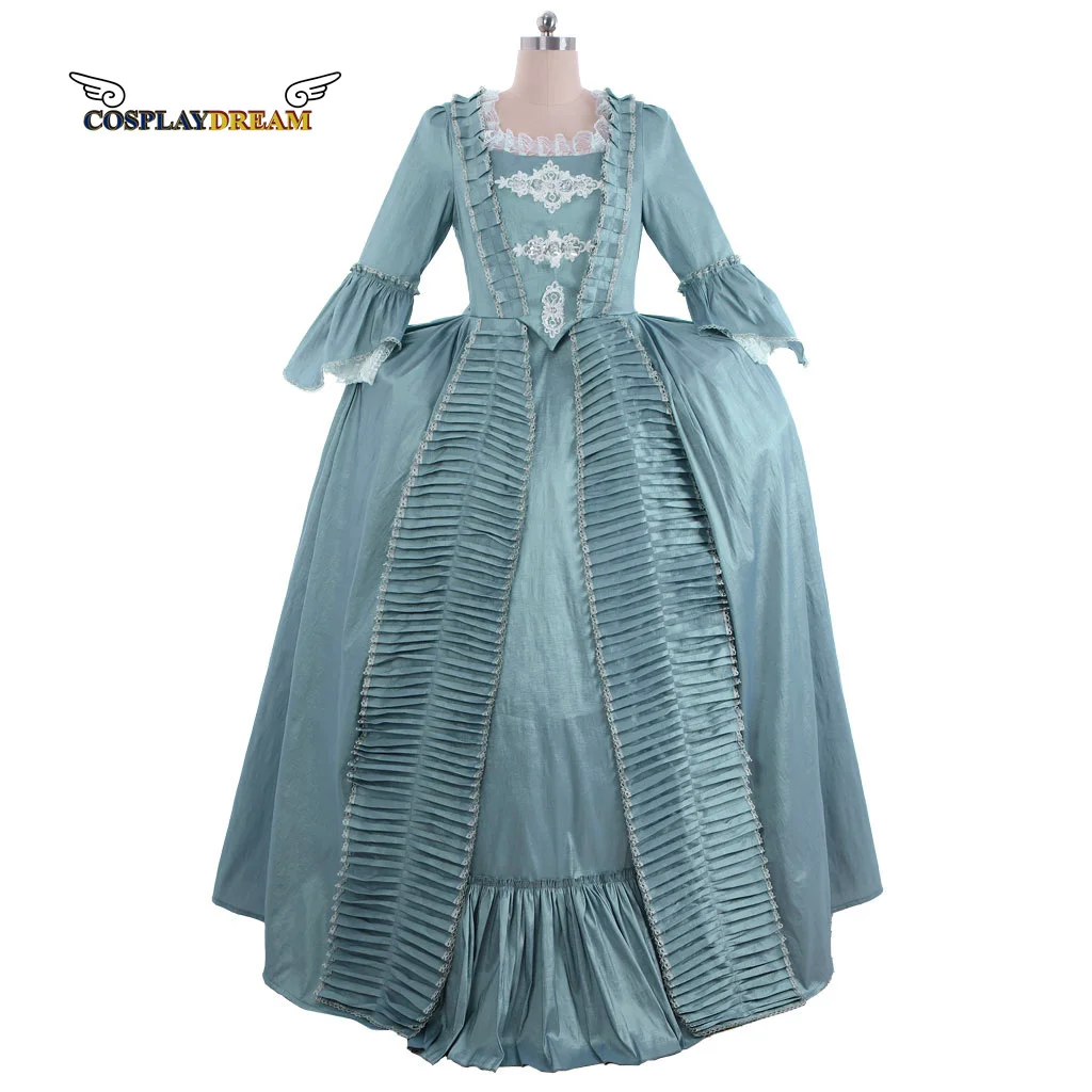 

Medieval Revolution Georgian Victorian Ball Gown Dress Costume 18th Century Rococo Dress Colonial Costume Marie Antoinette Dress