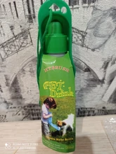 Botella de agua portátil de plástico para perros y mascotas, Bol plegable de viaje al aire libre, alimentador de agua potable, 250ml/500ml