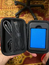 Funda de silicona dura EVA para móvil unidad de estado sólido externa, portátil, 250GB, 500GB, 1TB, 2TB, SSD, USB 3,0, T5 para Samsung/T3/T1