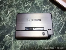 Case Lighter Gadget Cigarette-Dispenser-Case-Holder FOCUS Automatic Christmas-Gift Metal