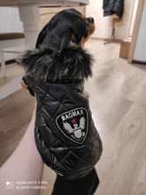 New Arrival Noble Pet Dogs Winter Vest Coat Fur Collar Russia Classic Dogs Clothing Soft