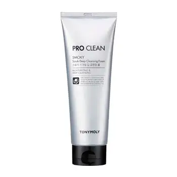 

Foam scrub Tony Moly pro clean smoky scrub Deep Cleansing Foam