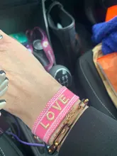 Bohemios borla pulsera de la amistad de los hombres y las mujeres hecho a mano anudada cuerda ajustable tobillera joyería de la suerte para siempre la amistad testigo