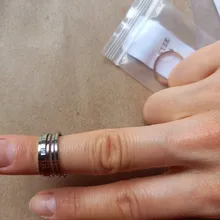 Anillo de titanio y acero fino para hombre y mujer, anillo de dedo de color dorado, rosa, moda Simple, Color plateado, 1MM