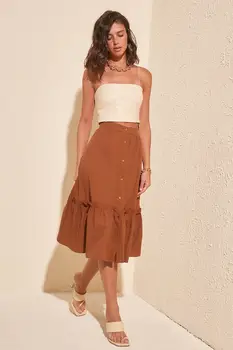 

Trendyol Button Detail Skirt TWOSS20ET0106