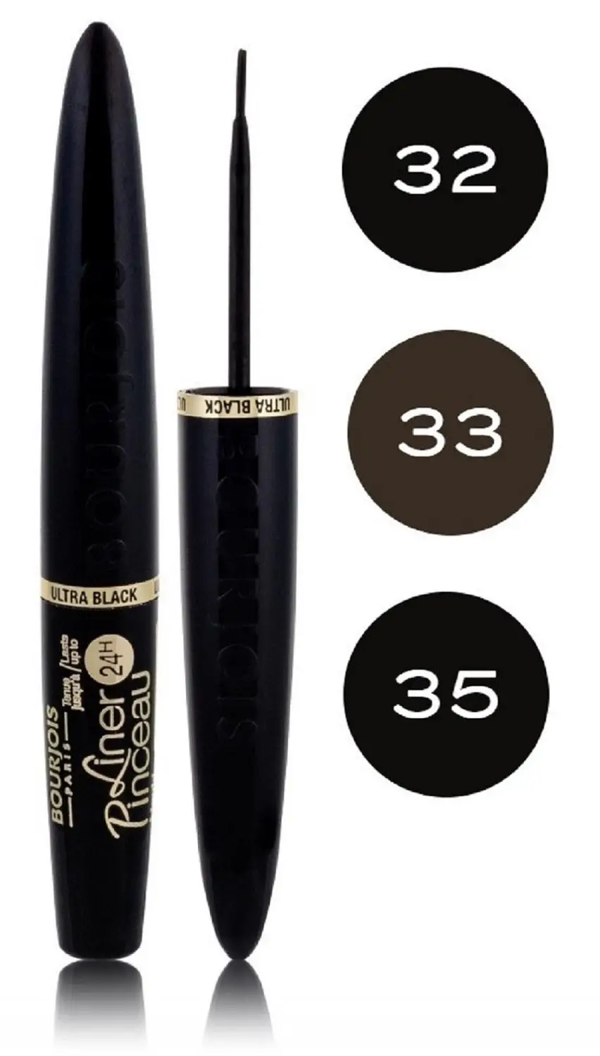 Cosmetics Bourjois eyeliner liquid eye liner pinceau 24h