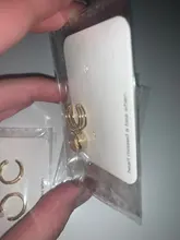 Circonio coreano oído brazalete Set pendientes para niñas 3-14k oro lindo cartílago Clip en pendientes No perforado mujeres Punk joyería