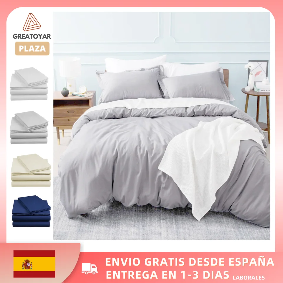 Franela Ropa De Cama 90 Carrefour Funda Nórdica Edredon Calido