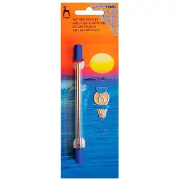 

88201 needle set for frivolite #3, 5, 7, 8, 4 PCs, with нитковдевателем pony