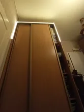 Stairs Light Strip-Lamp Cabinet Motion-Sensor Wireless 1M for Tv-Backlight-Lighting 2M