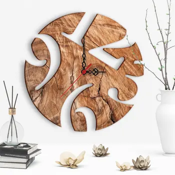

Decorative Different Design Wooden Wall Clock-29