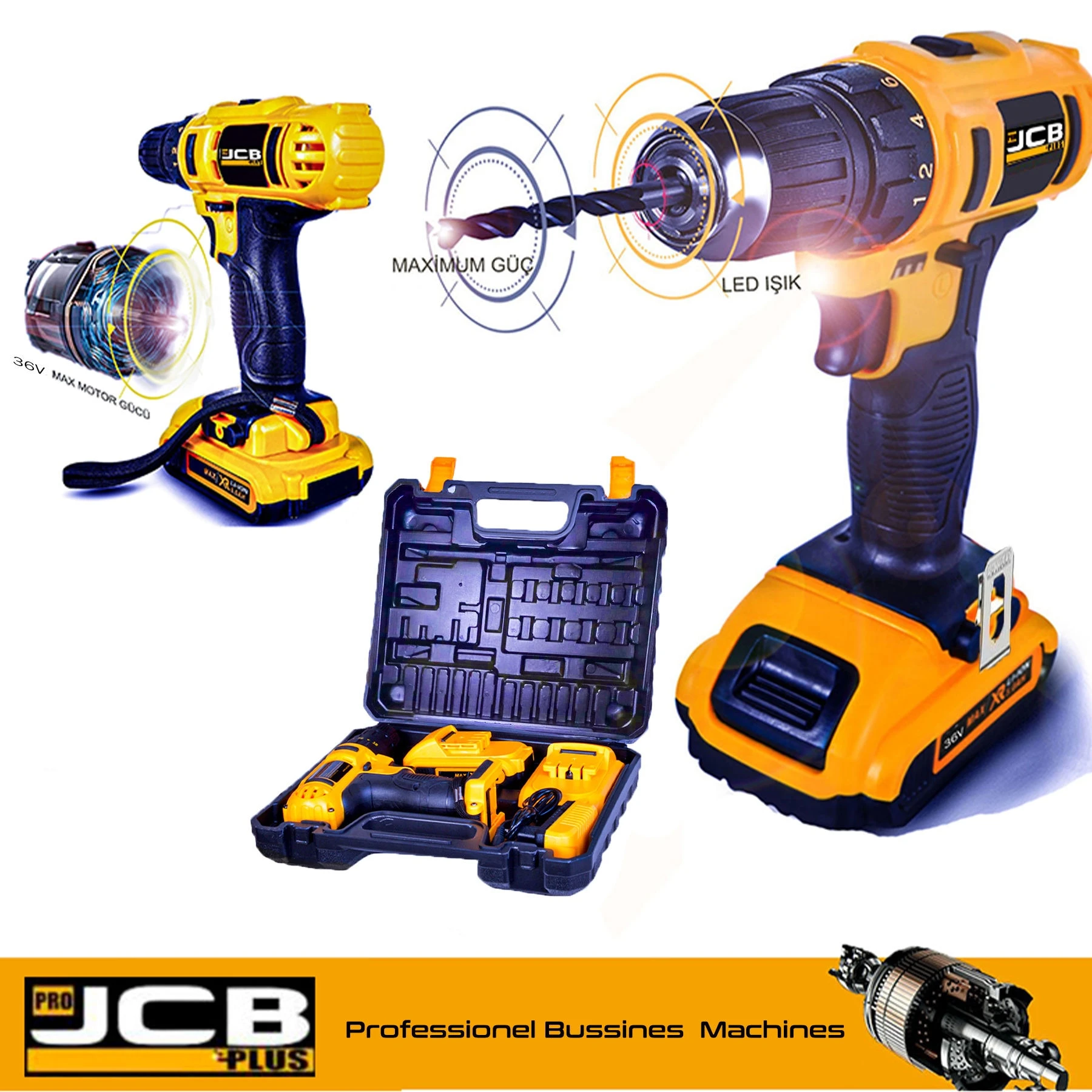 Jcb Cordless Drill Machine