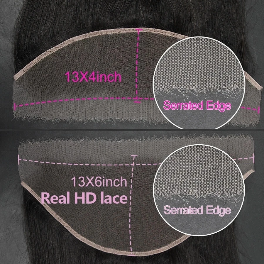 Human Hair Lace Product BEEOS Kinky Straight Invisible 13x6 HD Lace Frontal Closure Only Melt Skins Pre plucked 5x5 6x6 HD Lace Closure Only Human Hair
