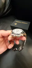 PAGANI Design-Reloj de cuarzo deportivo para Hombre, cronógrafo de lujo, de acero inoxidable, zafiro, resistente al agua, nuevo, 2021