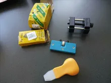 Kit de herramientas de reparación de relojes portátil, abrelatas ajustables, removedor de cubierta, tornillo, relojero, cambio de batería abierto, venta al por mayor