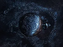 Reloj de bolsillo de cuarzo para niños y mujeres, cronógrafo de bolsillo negro con diseño de pulpo, estilo Steampunk antiguo, con cadena de collar, ideal para regalo