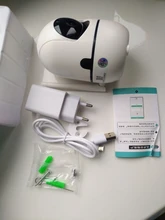 Cámara IP inalámbrica para el hogar, red de videovigilancia con wifi para seguridad, seguimiento automático inteligente, en la nube, HD 1080P