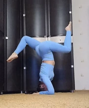 Mallas sin costuras para mujer, conjunto de Yoga, ropa deportiva para gimnasio, chándal para mujer, conjunto de entrenamiento, Top corto deportivo