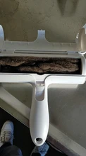 Rodillo removedor de pelo de mascotas de 2 vías, removedor de pelusas de perros y gatos de muebles, funciona con una mano