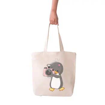 

Angemiel Bag Great Photographer in the Penguin Shopping Beach Tote Bag