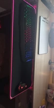 Gamer Keyboard Carpet Desk-Mat Mouse-Pad Mause Computer Large RGB