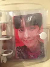 Minilibro de mano con hojas sueltas para estudiantes, carpeta de anillas transparente, accesorios de oficina Kawaii