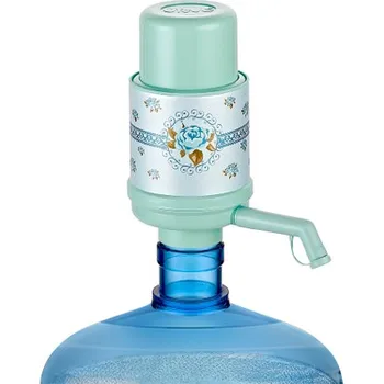 

household water bottle pump Mini portable water dispenser drinking pump bottle plastic