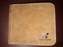 Cartera de cuero para hombre, tarjetero, monedero de mano, billetera corta esmerilada, bolsillo para monedas, 2020