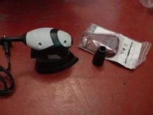 DEKO-lijadora de ratón TMMS01, 130W, con 9 hojas de papel de lija, extractor de polvo